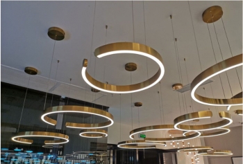 Đèn LED ring nhập khẩu trang trí nội thất độc đáo DL 022