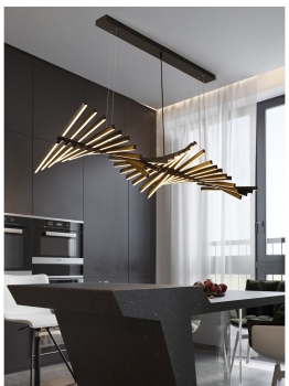 Đèn LED thả bàn ăn nghệ thuật sang trọng DL 034
