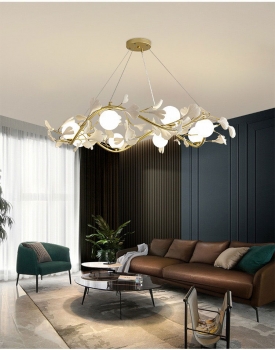 Đèn LED lá GINCO hiện đại trang trí nội thất DL 040