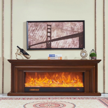 lò sưởi decor trang trí nội thất phòng khách LSHD 005